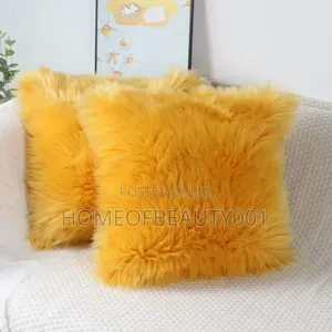 Classy Adorable Fluffy Throw Pillows.