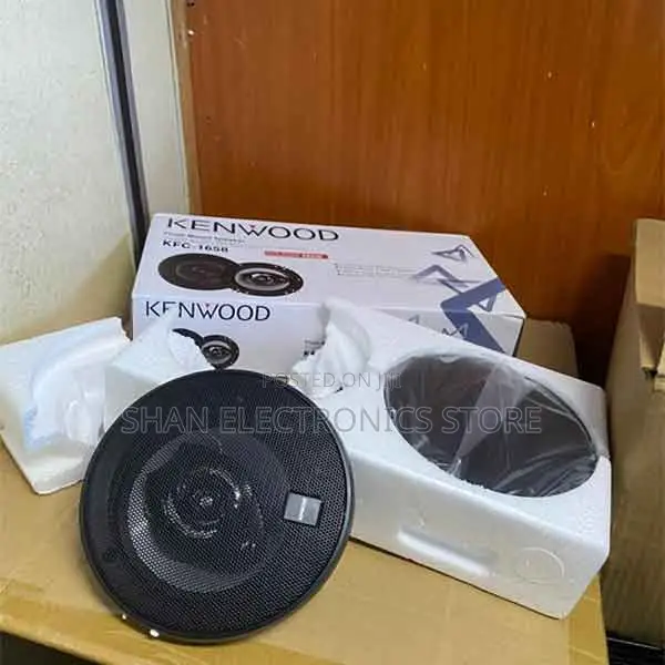 Carbon-Glass Fiber Kenwood KFC-1658 Flush Mount Car Speaker 500w