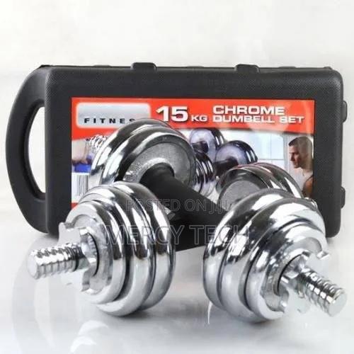 15kg Chrome Dumbbell