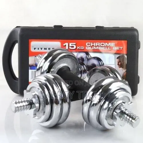 15kg Chrome Dumbbell