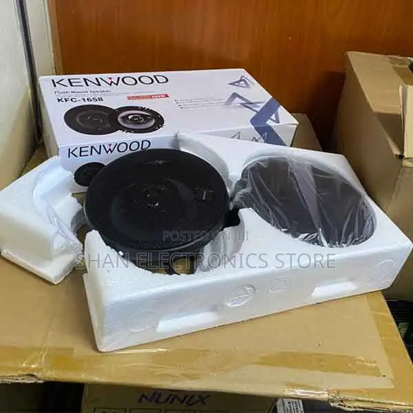 Flush Mount Car Audio Speakers (Pair) Deep Bass KFC-1658 Speaker 500w