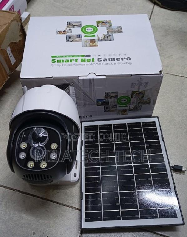 4g Single Lens Lens V380 Solar Oudoor