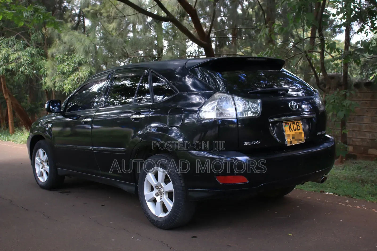 Toyota Harrier 2008 Black