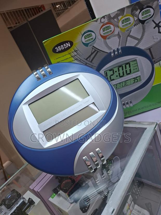 Kadio 3885n Multifunction LCD Clock With Alarm and Calendar - thumbnail 2