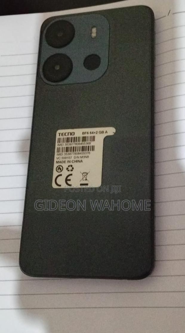 Tecno Pop 7 64 GB Black - thumbnail 3