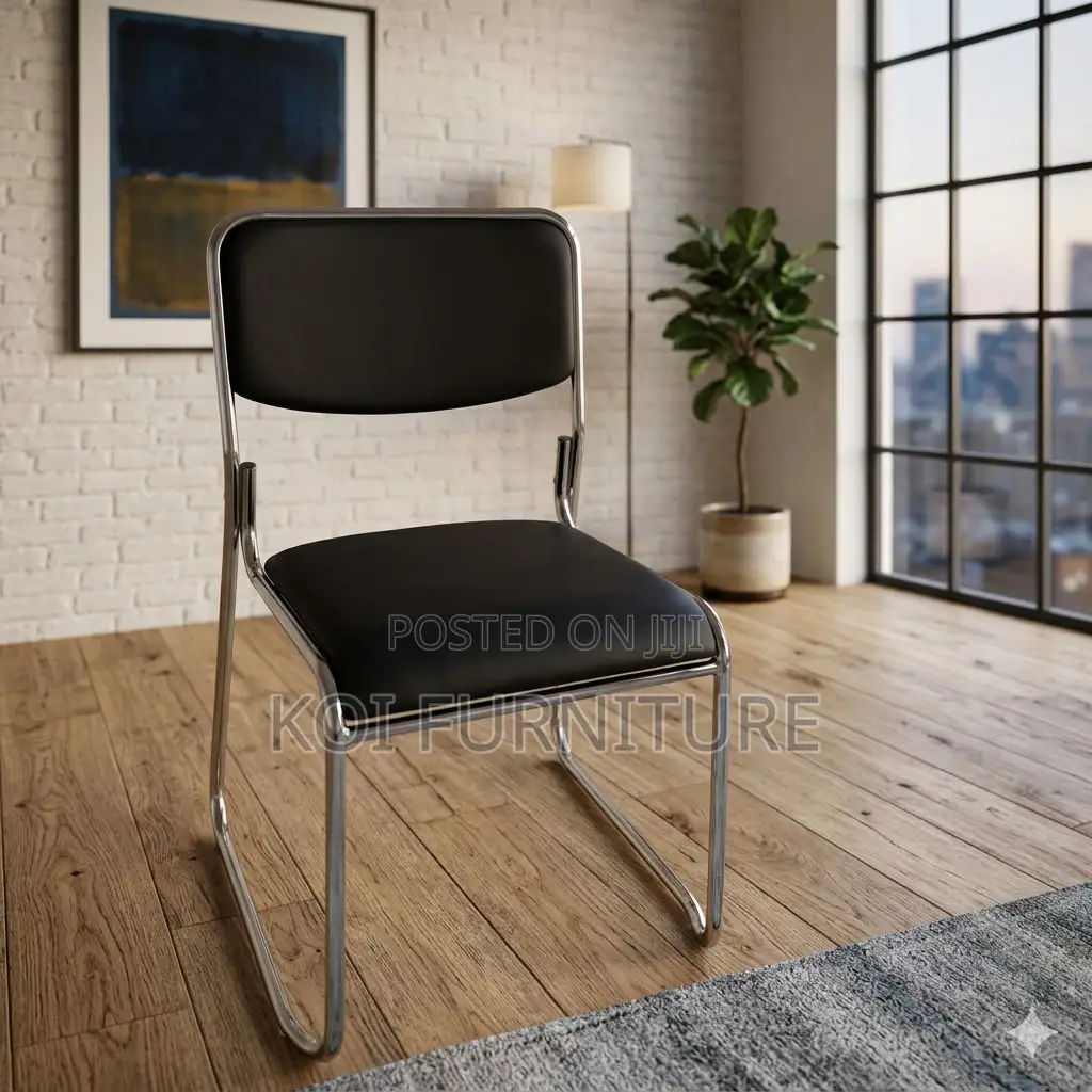 Office Chairs; Catalina Mid Back Sled Based Reception Visitors Chairs