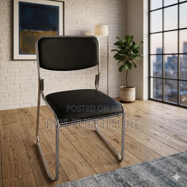 Office Chairs; Catalina Mid Back Sled Based Reception Visitors Chairs