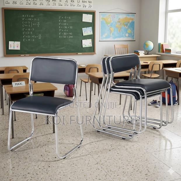 Office Chairs; Catalina Mid Back Sled Based Reception Visitors Chairs - thumbnail 3