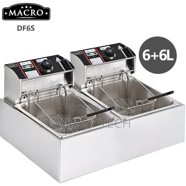 Nunix Macro Double Deep Fryer