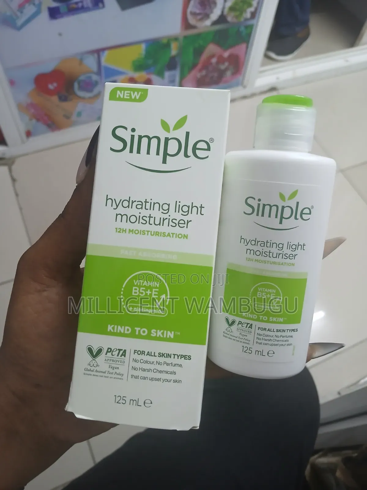 Simple Kind to Skin Skin Care Set(Refreshing Wash,Toner,Moisturizer)