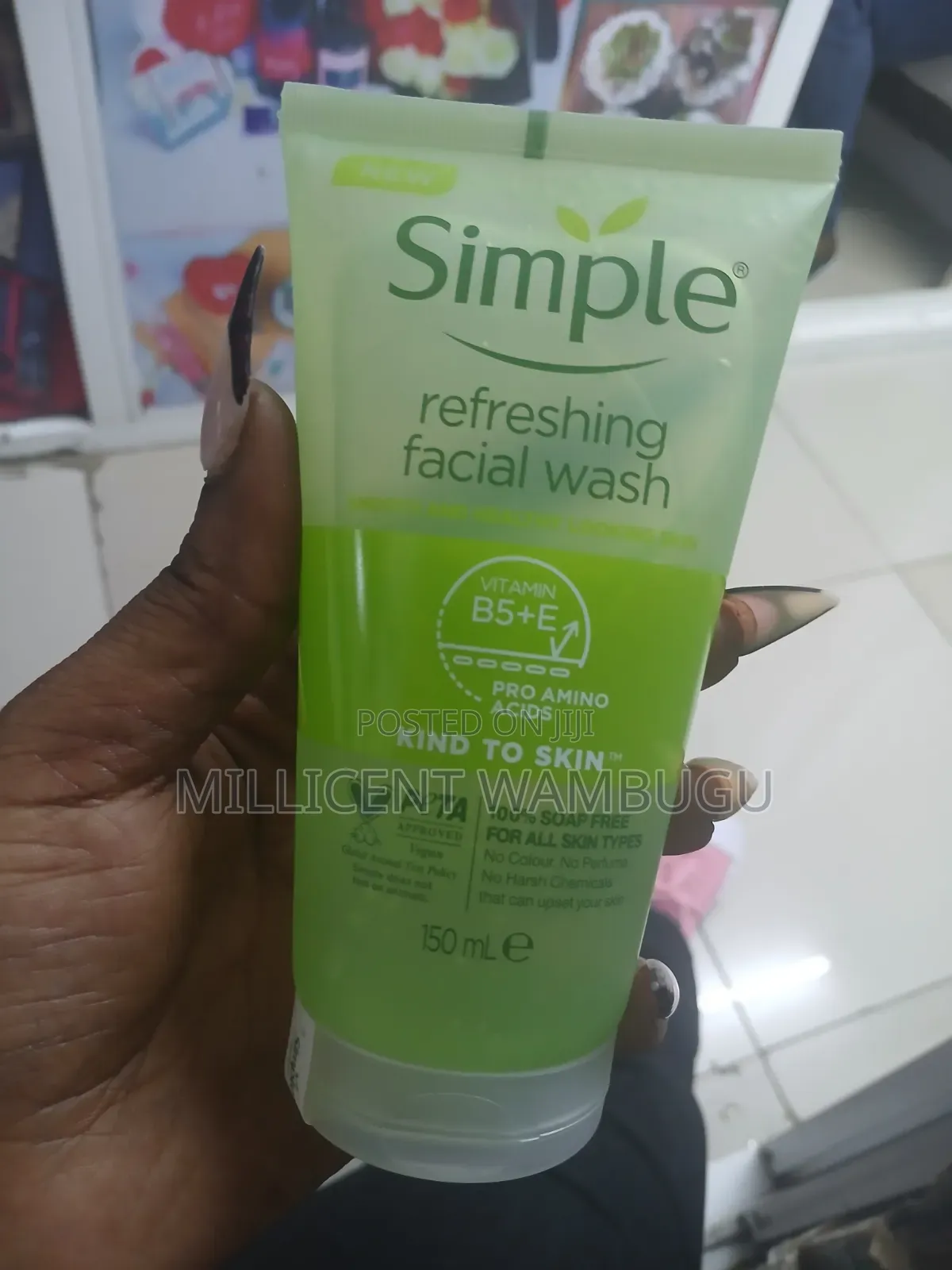 Simple Kind to Skin Skin Care Set(Refreshing Wash,Toner,Moisturizer)
