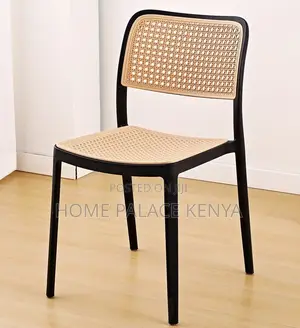 Plastic Chair: Multi Coloured Rattan Plastic Chair