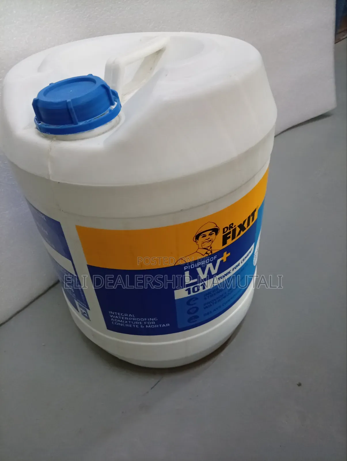 Dr. Fixit Pidiproof Lw+ 101 Integral Waterproofing Liquid 20l