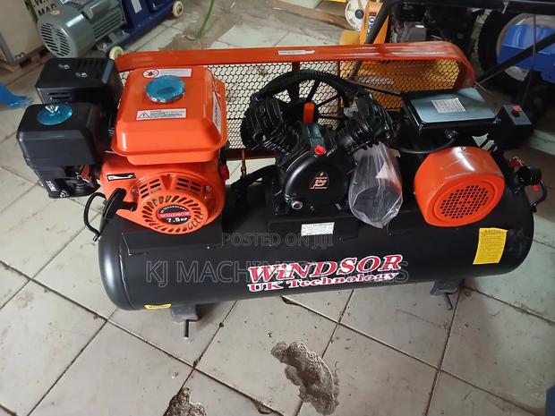 Windsor 100l Petrol Air Compressor Dual