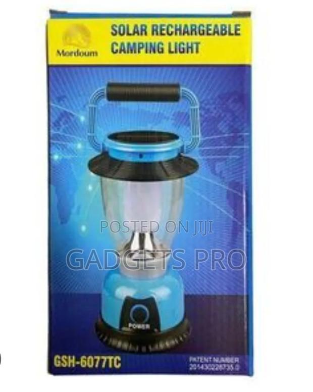6077 Solar Rechargeable Lamp
