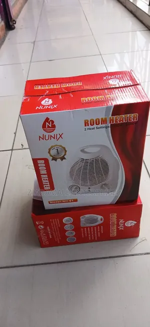 Nunix Fan Heater,Adjustable Temperature Control