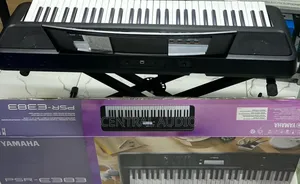 Brand New Yamaha Series PSR E383 61keys Keyboard With Free Adapter