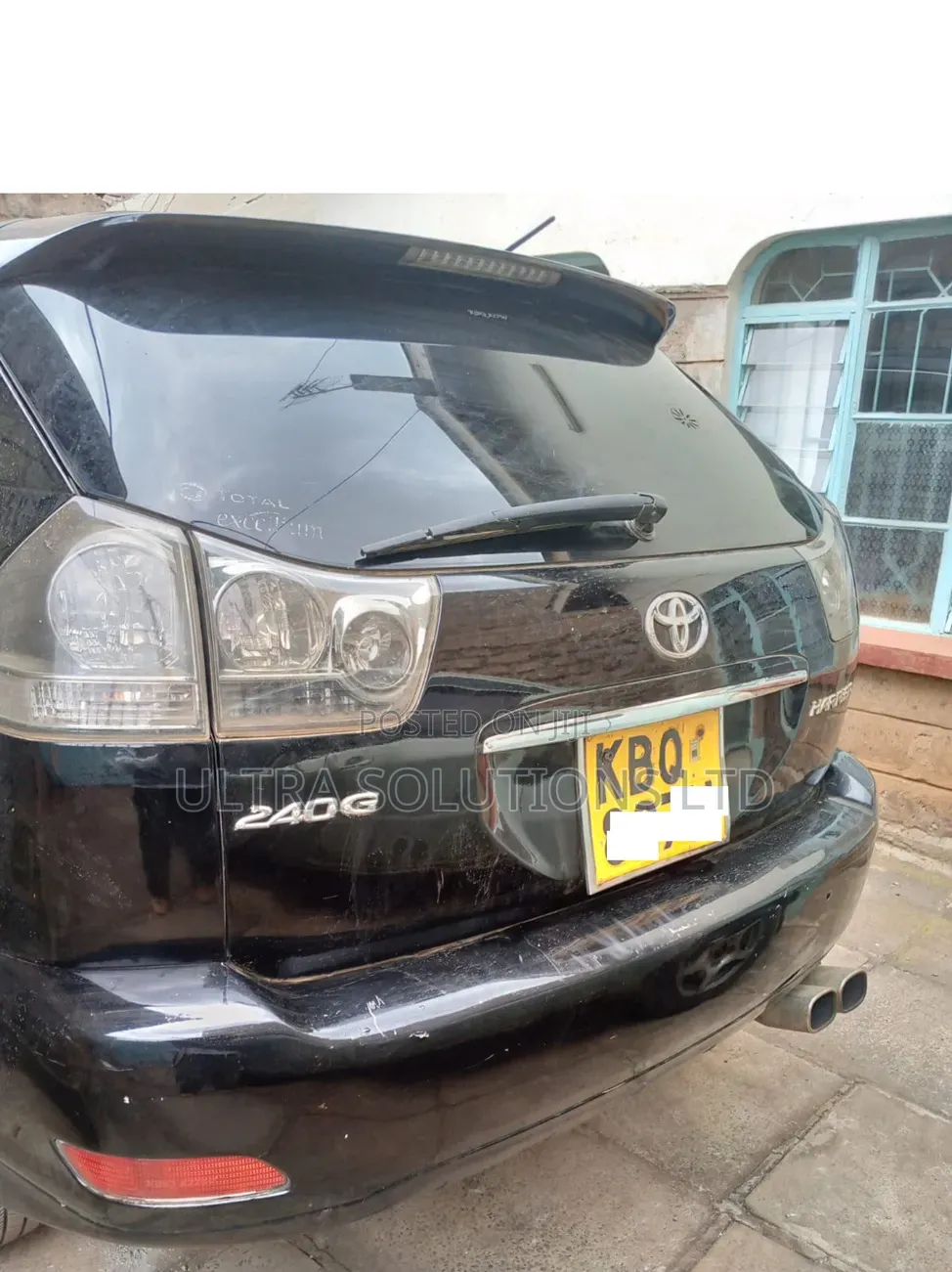 Toyota Harrier 2007 Black