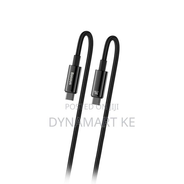 Baseus Usb-C Fast Charging Cable 240w 2m Pd3.1 E-Marker Chip 480mbps - thumbnail 3