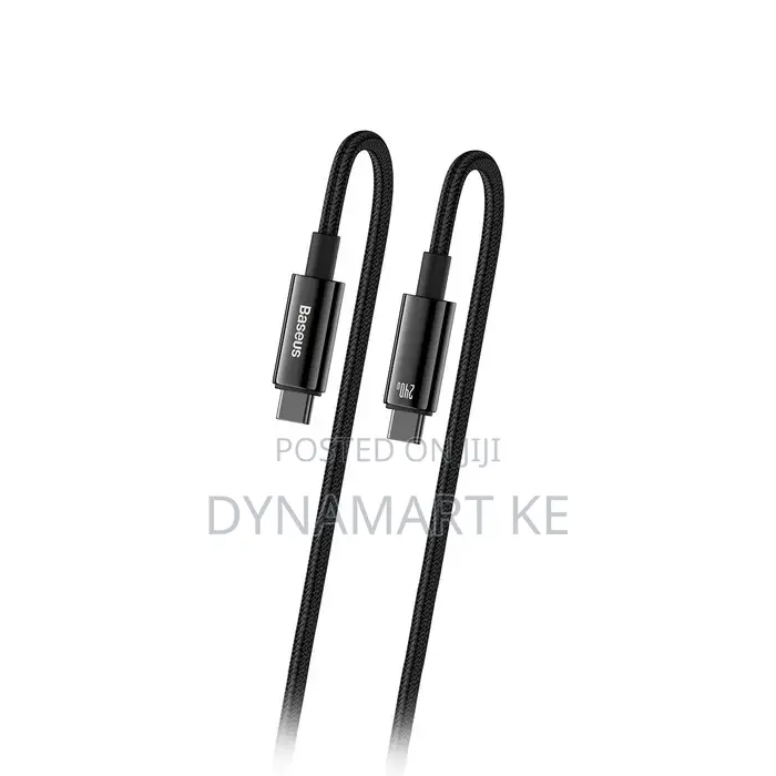 Baseus Usb-C Fast Charging Cable 240w 2m Pd3.1 E-Marker Chip 480mbps