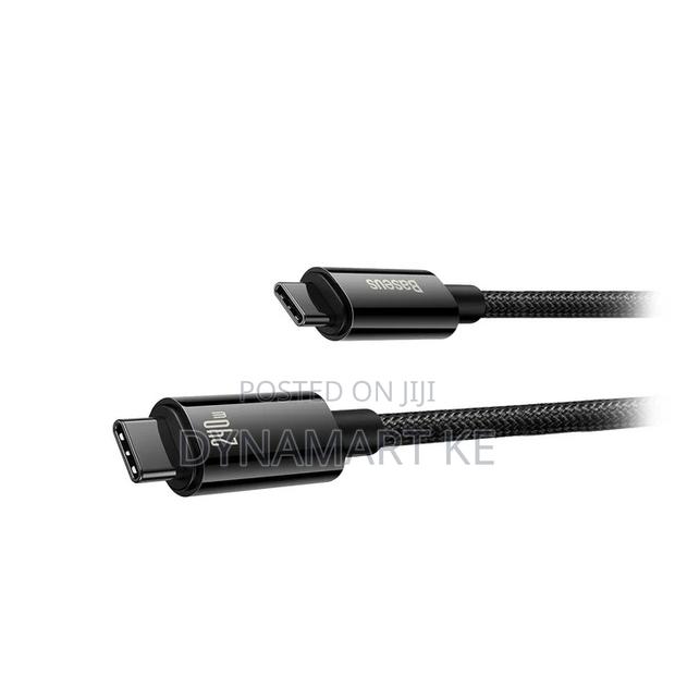 Baseus Usb-C Fast Charging Cable 240w 2m Pd3.1 E-Marker Chip 480mbps - thumbnail 5