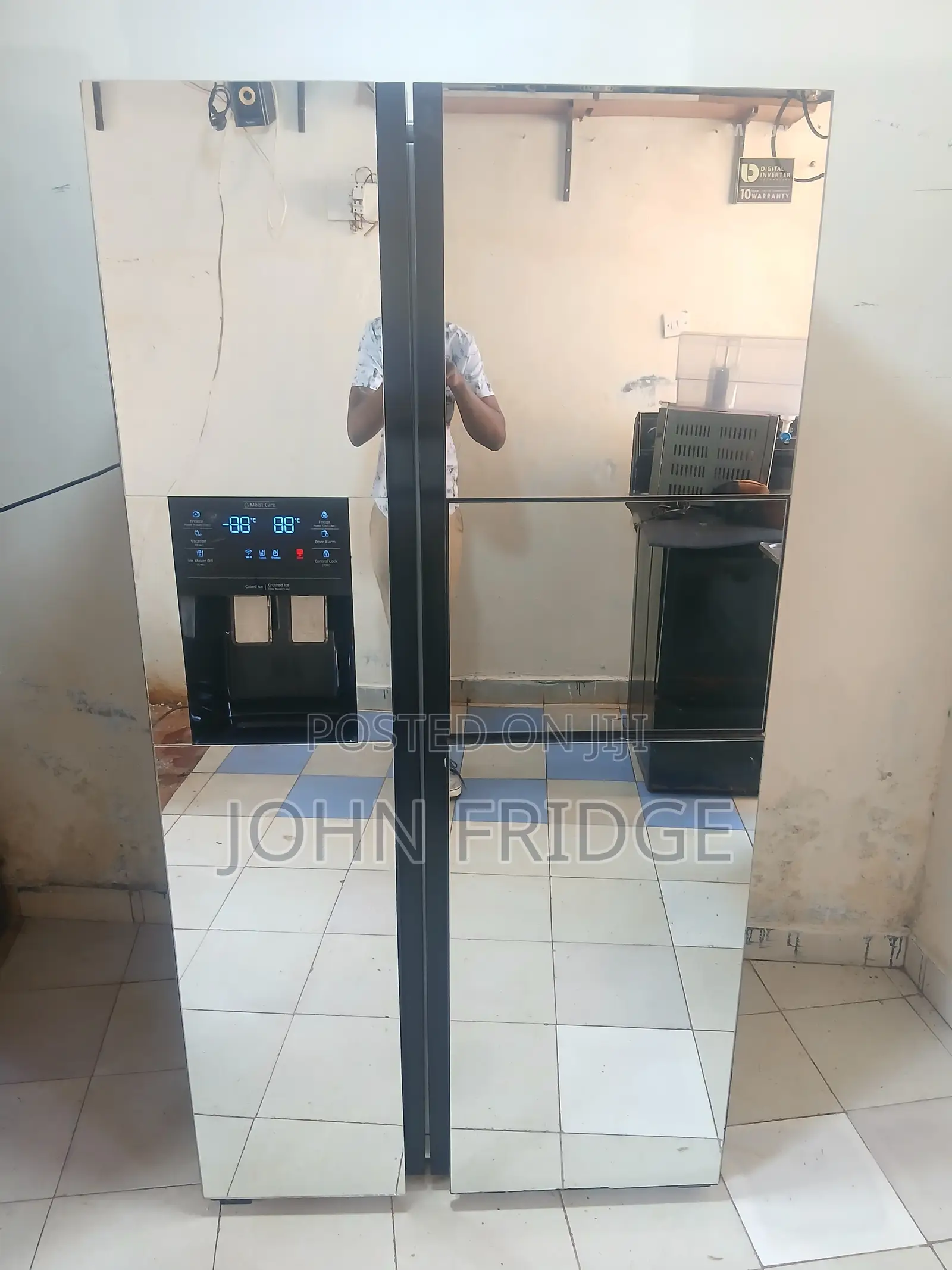 Samsung Side-by-side Fridge – Mirror Finish (617l)