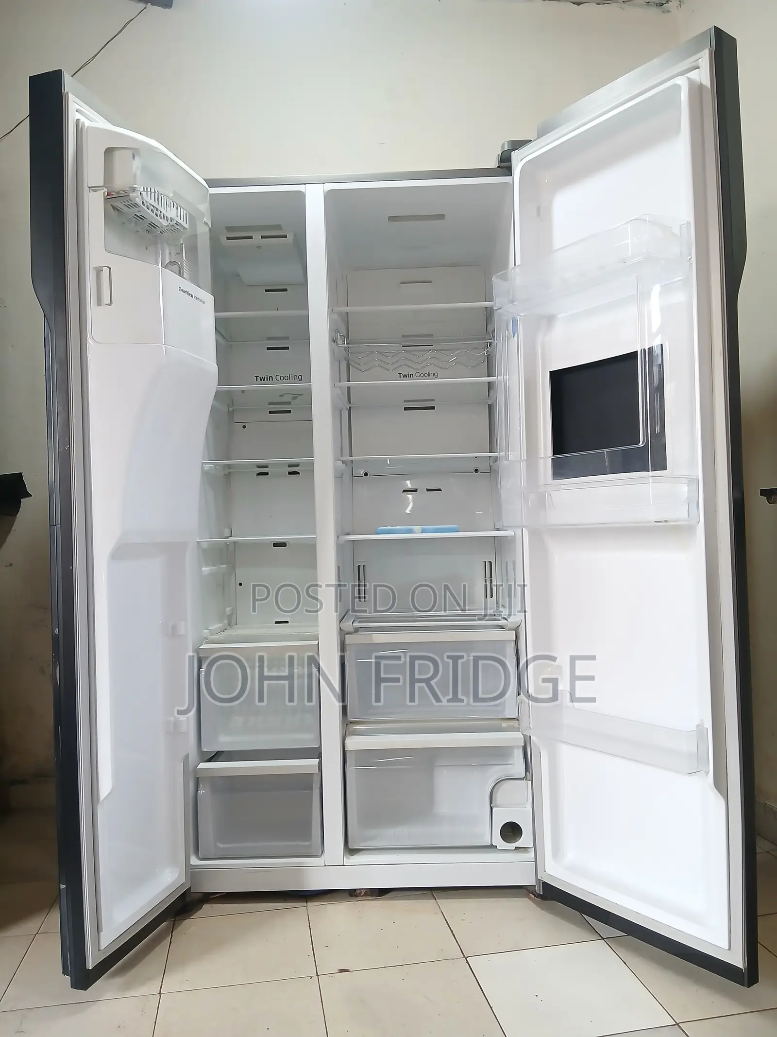 Samsung Side-by-side Fridge – Mirror Finish (617l)