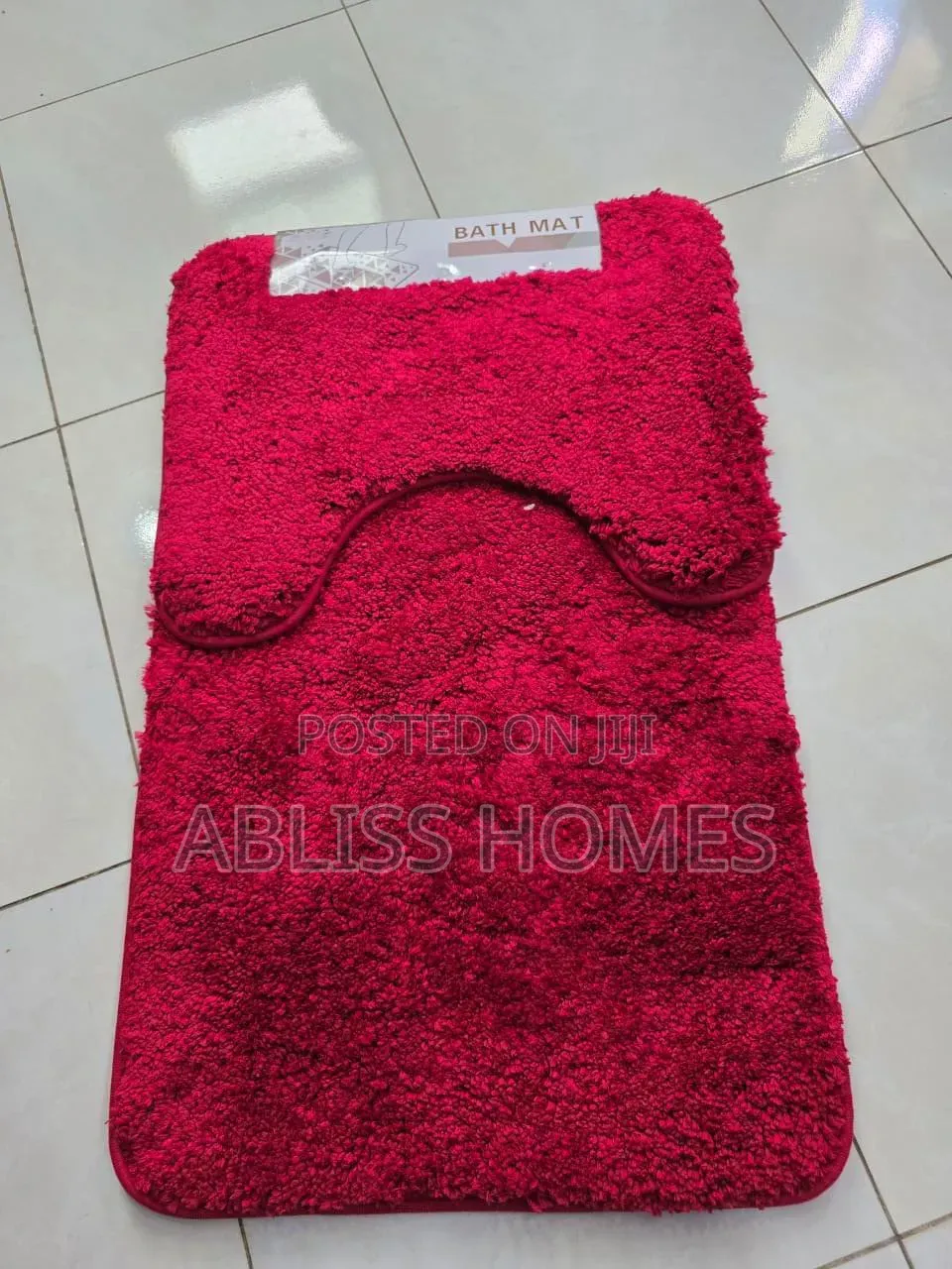 Thick Microfibre 2pc Bathmats/Toilet Mats