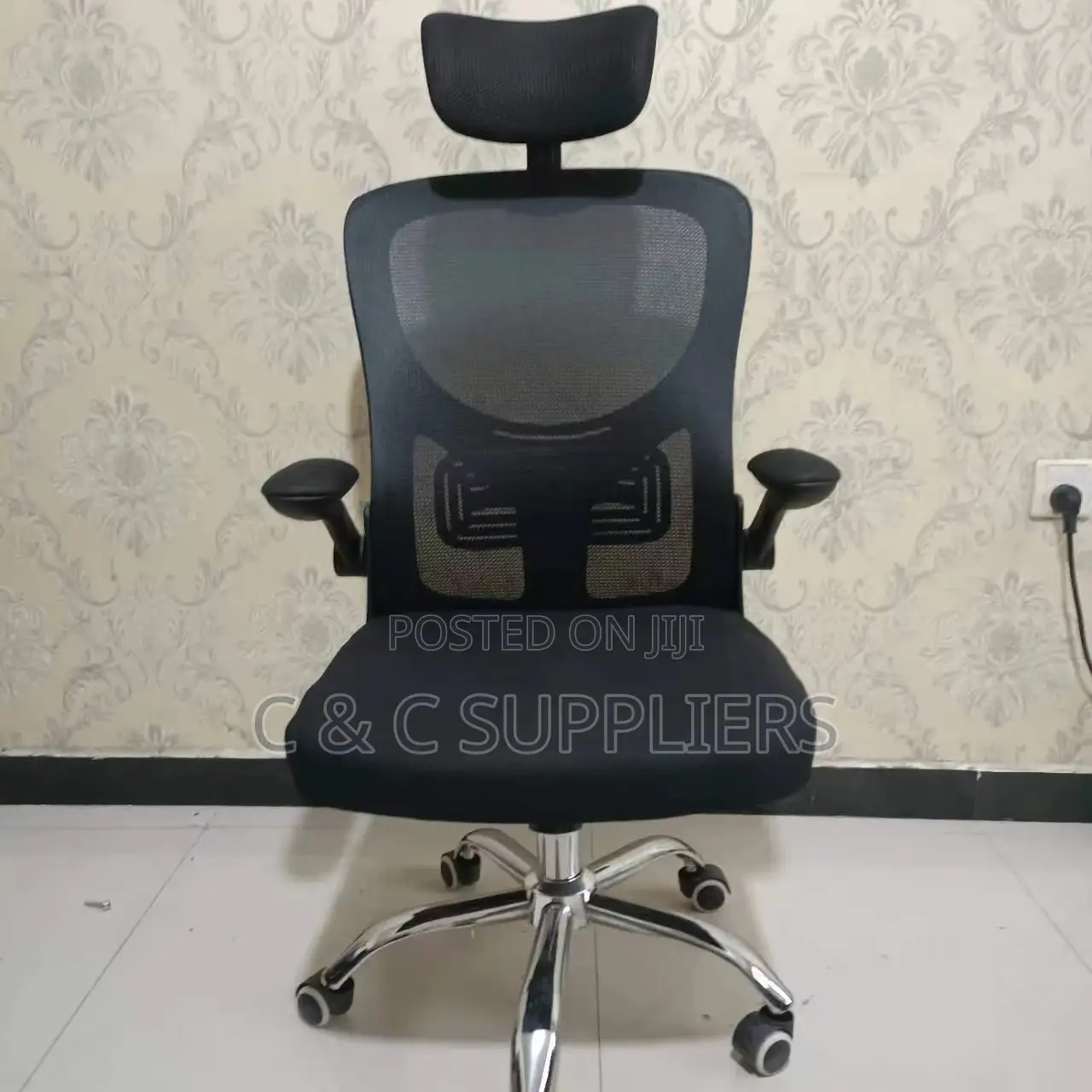 Ergonomic Desk Chair With Flip Up Arms