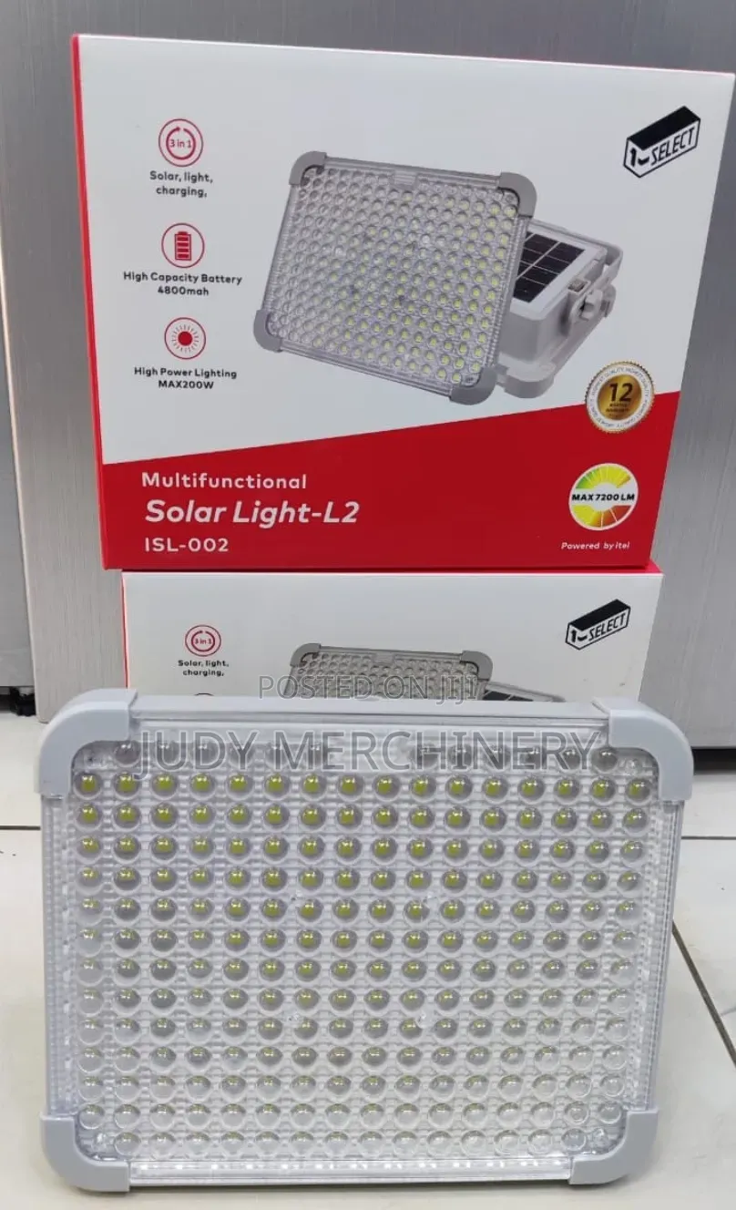 Itel Solar Floodlights 200w