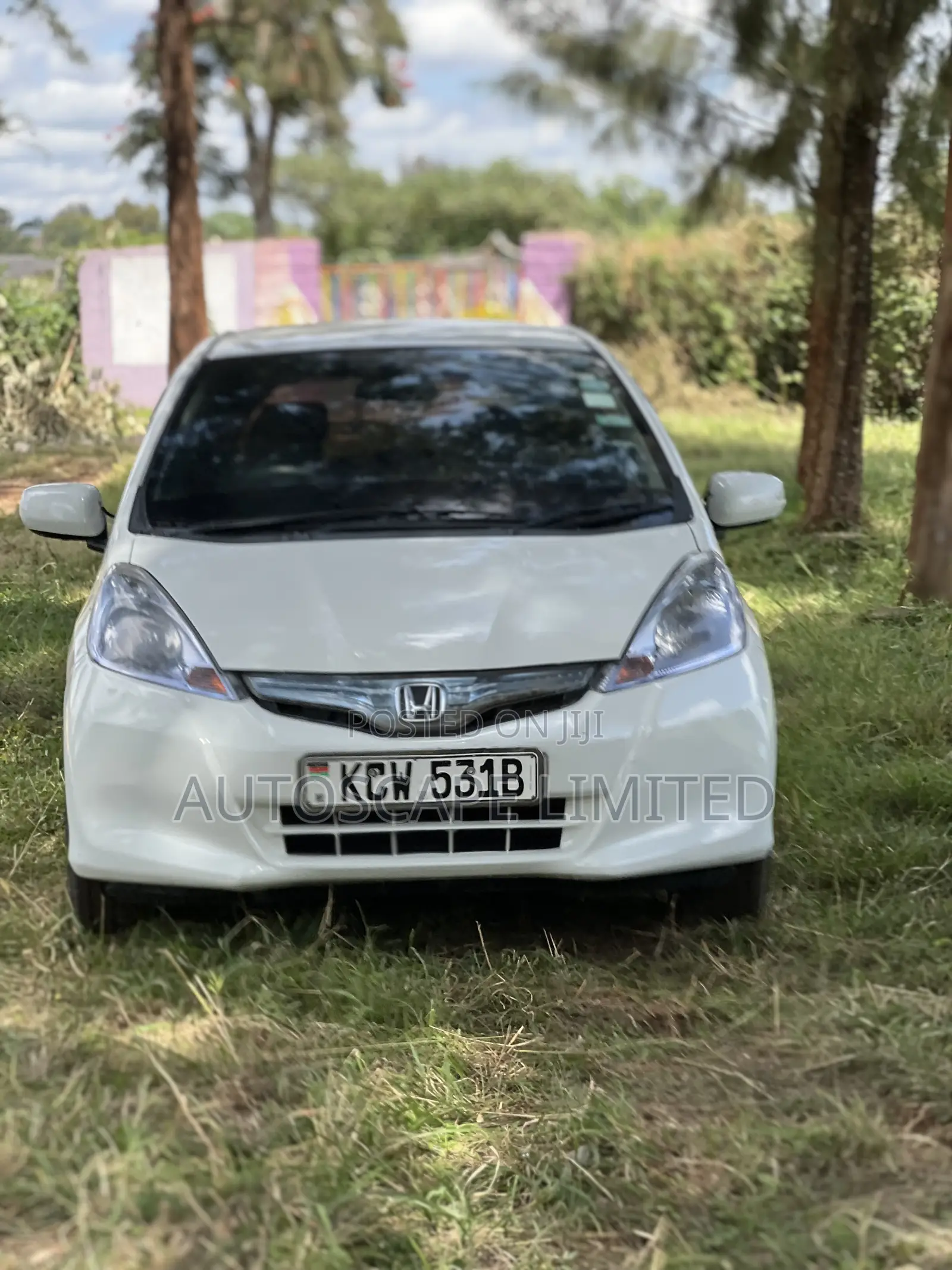 Honda Fit 2012 White