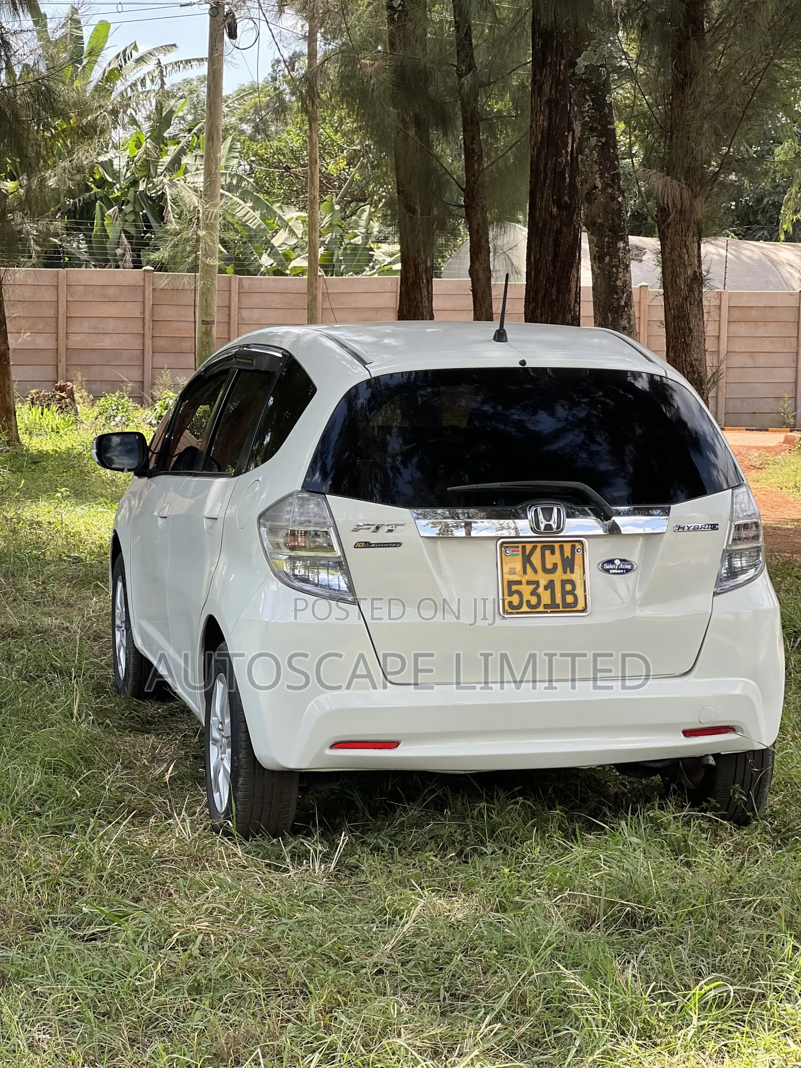 Honda Fit 2012 White