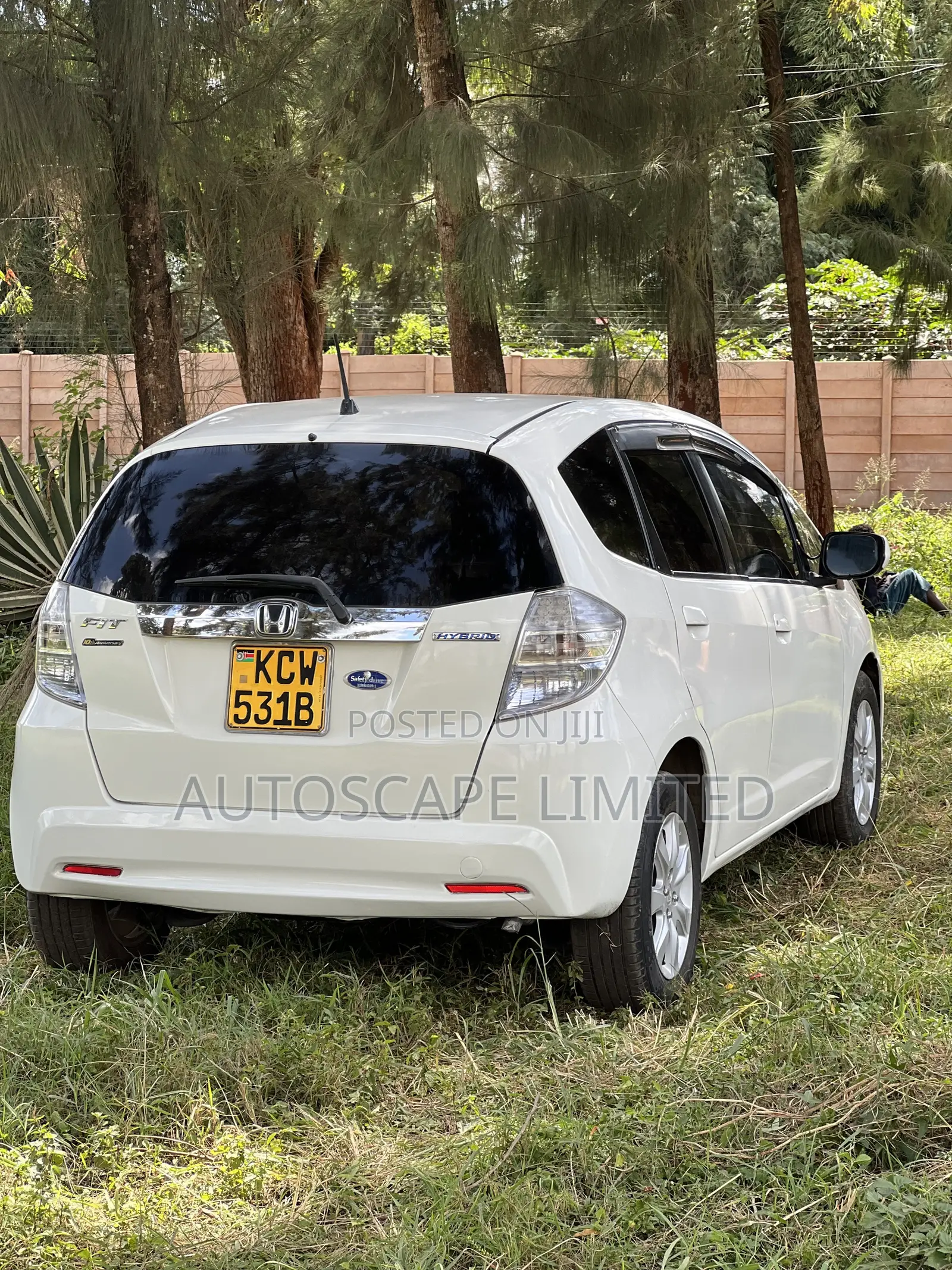 Honda Fit 2012 White