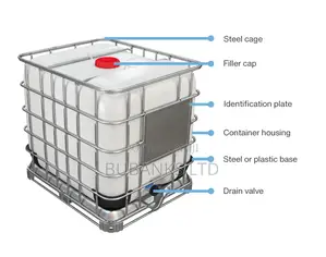 Intermediate Bulk Container- White Tank 1,000ltrs