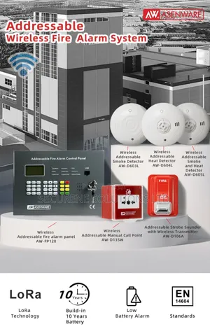 Asenware Aw-Fp128 Fire Alarm Control Panel (Facp)