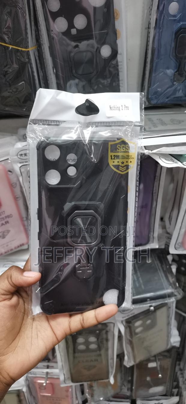 Nothing 3 Pro 360-Degree Rotating Metal Ring Kickstand Cover