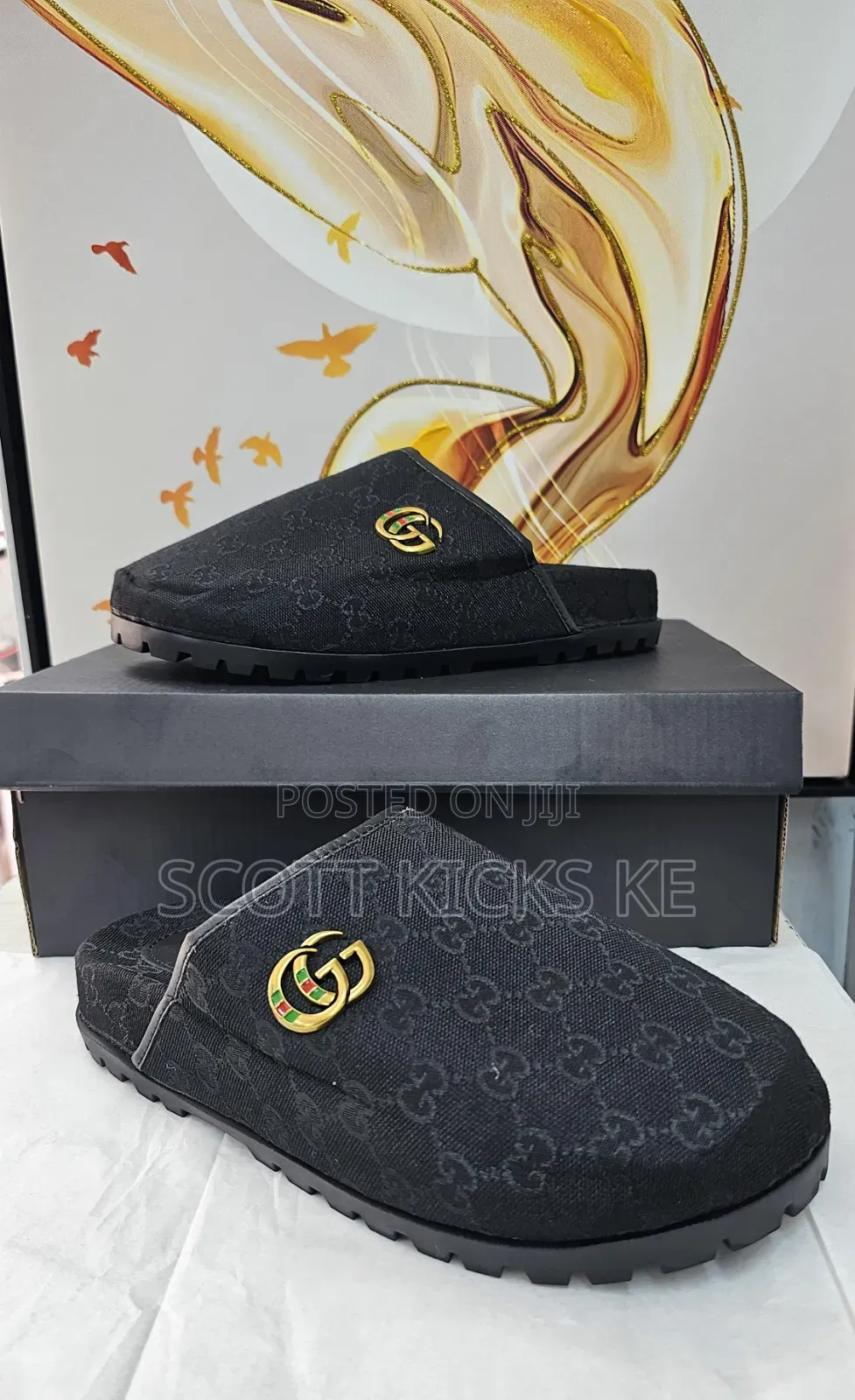 Gucci Clogs Black