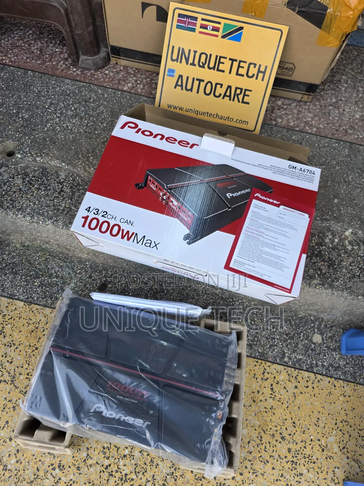 Pioneer 4 Channel Amplifier 1000w