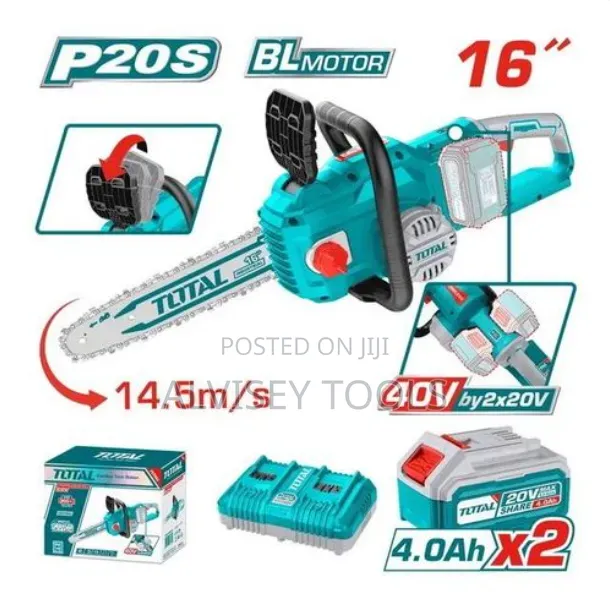 Total Cordless Chainsaw 16"
