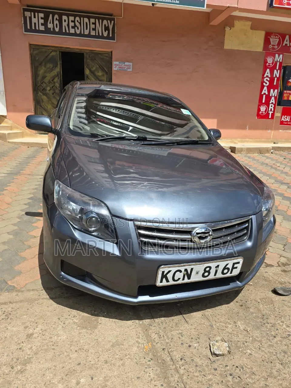 Toyota Axio 2010 Gray