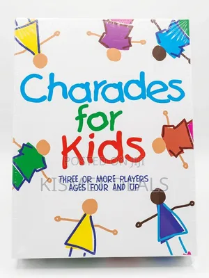 Charades Educational Board Game for Kids Children