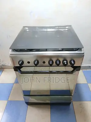 Indesit Gas Cooker – Stainless Steel Finish