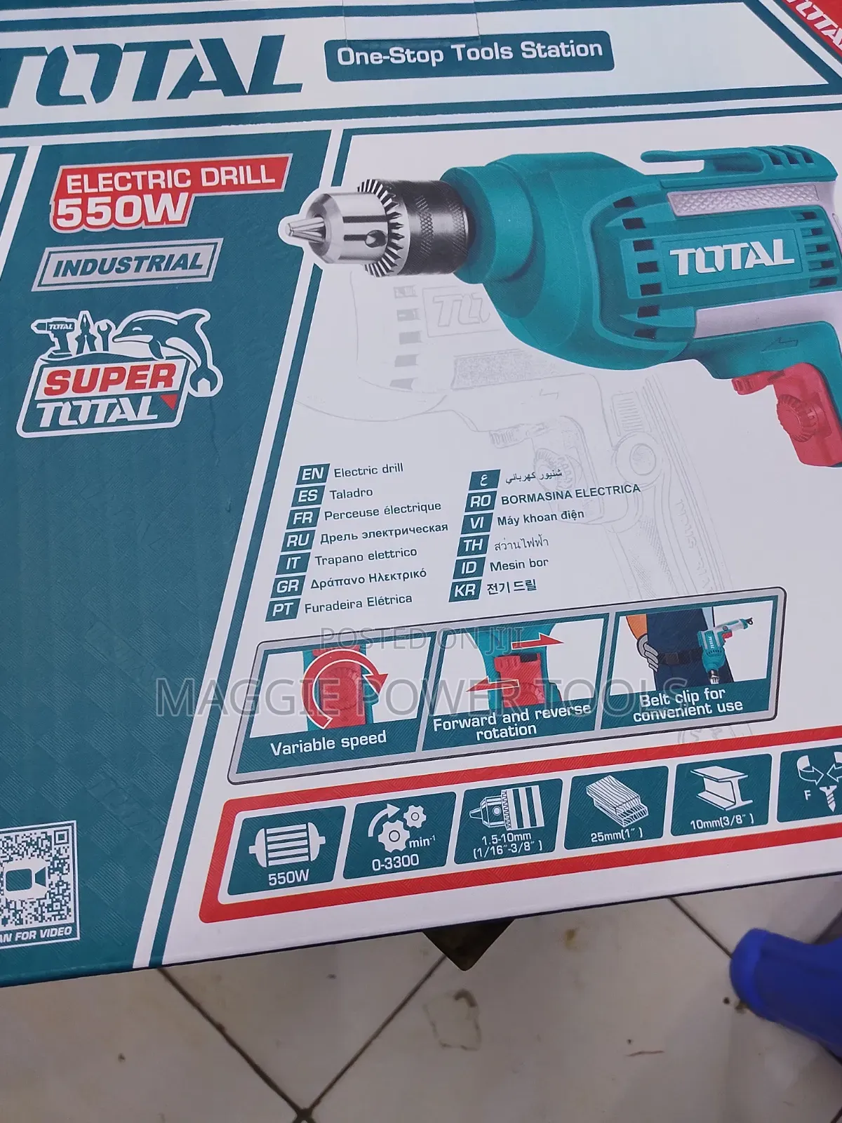 Approved and Durable Corded Drill/ 550w Available Corded Drill