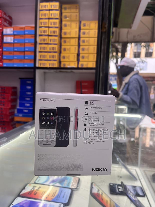 New Nokia 5310 XpressMusic Gray - thumbnail 4