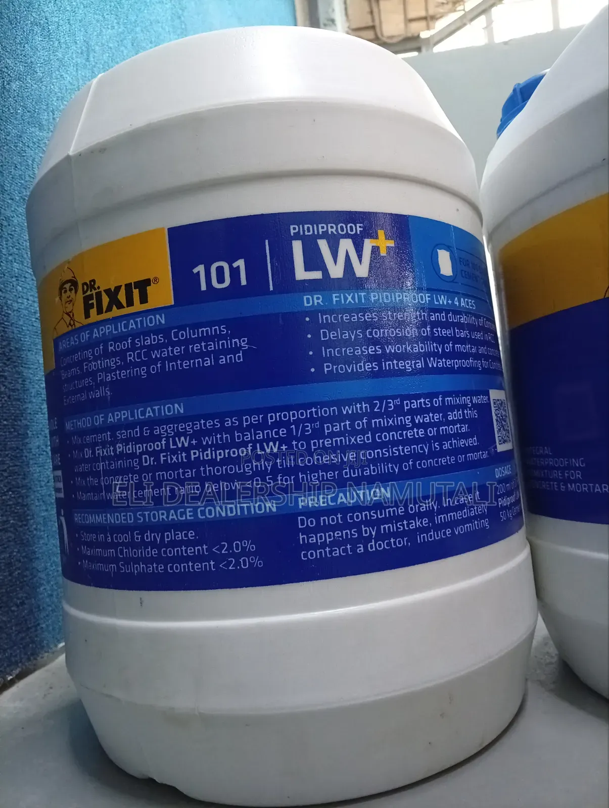 Dr. Fixit Lw+ 101 Premium Waterproofing Compound 20l