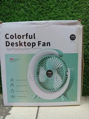Colour Desktop Fan