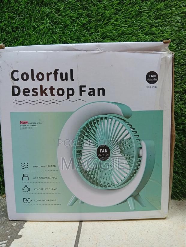Colour Desktop Fan