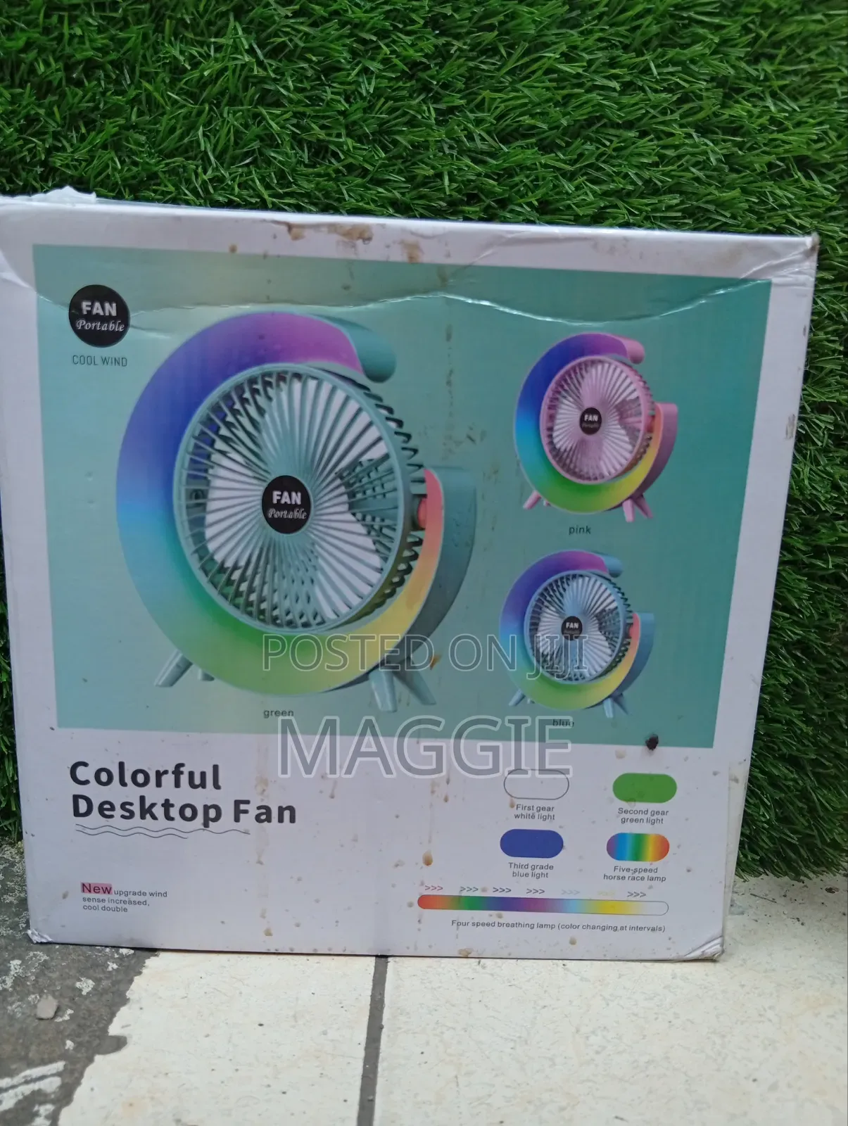 Colour Desktop Fan