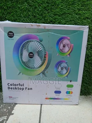 Colour Desktop Fan