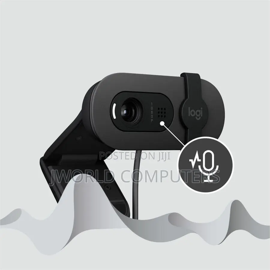 Brio 100 Full Hd Webcam – Graphite-Usb-C
